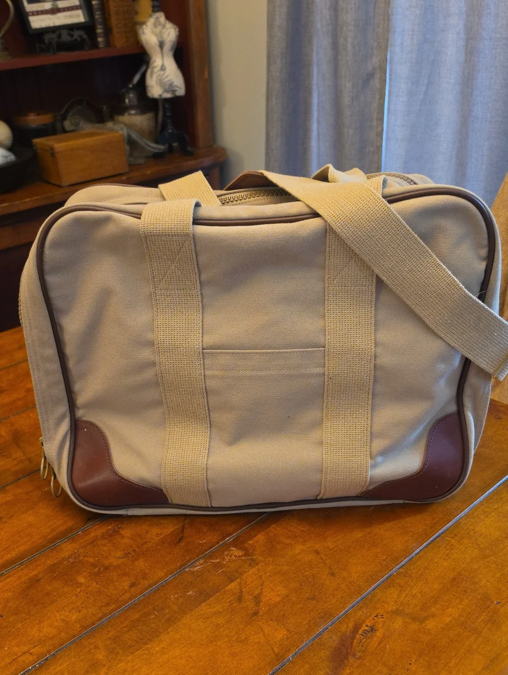 LAND'S END | CANVAS DUFFEL | SQUARE RIGGER TOTE
